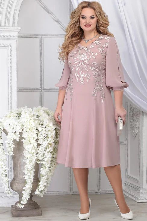 👗【S-5XL】Elegancka, temperamentna sukienka, wygodna i wysokiej jakości